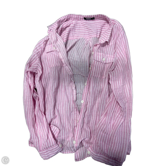 Top Long Sleeve By Clothes Mentor In Pink, Size: M