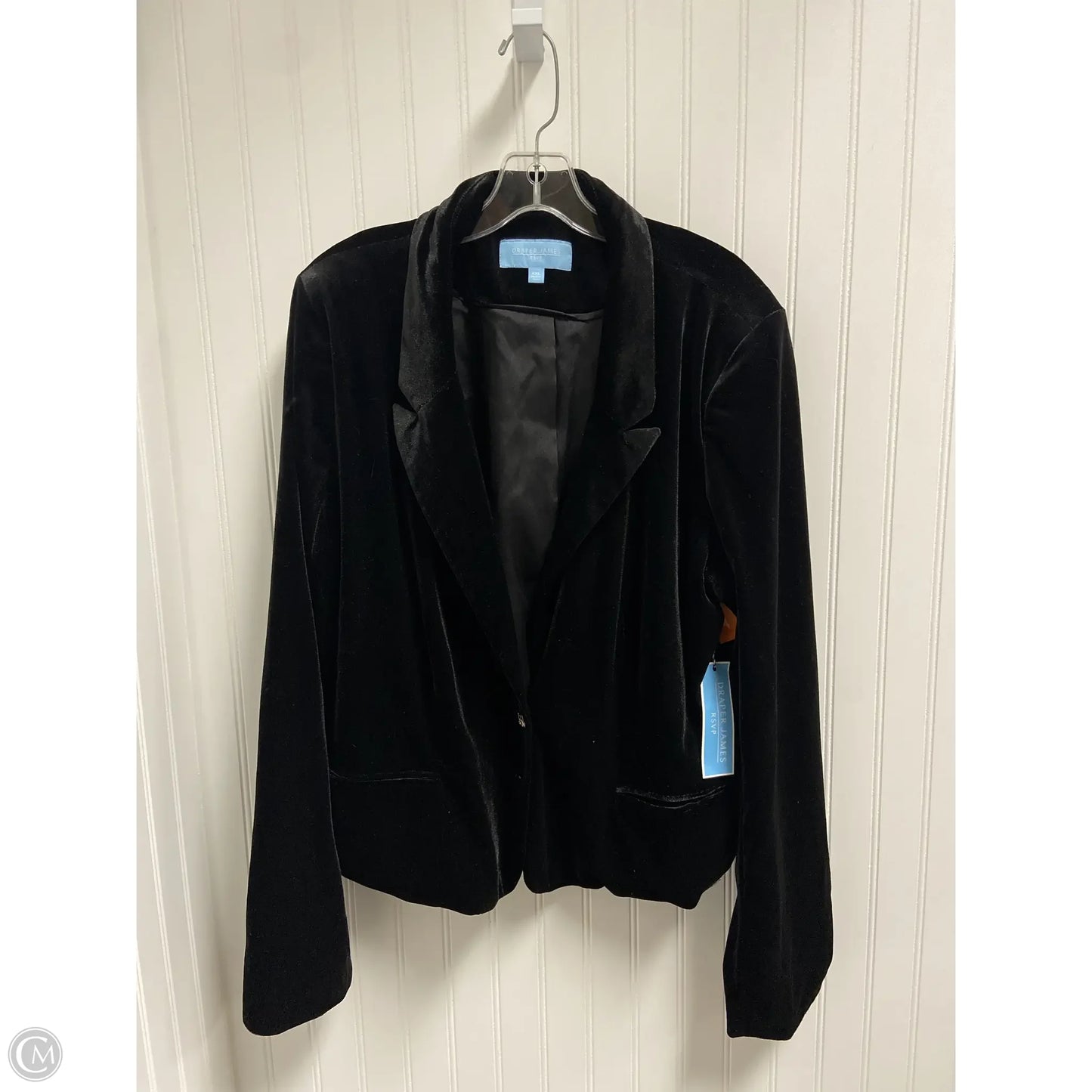 Blazer By Draper James In Black, Size: Xxl