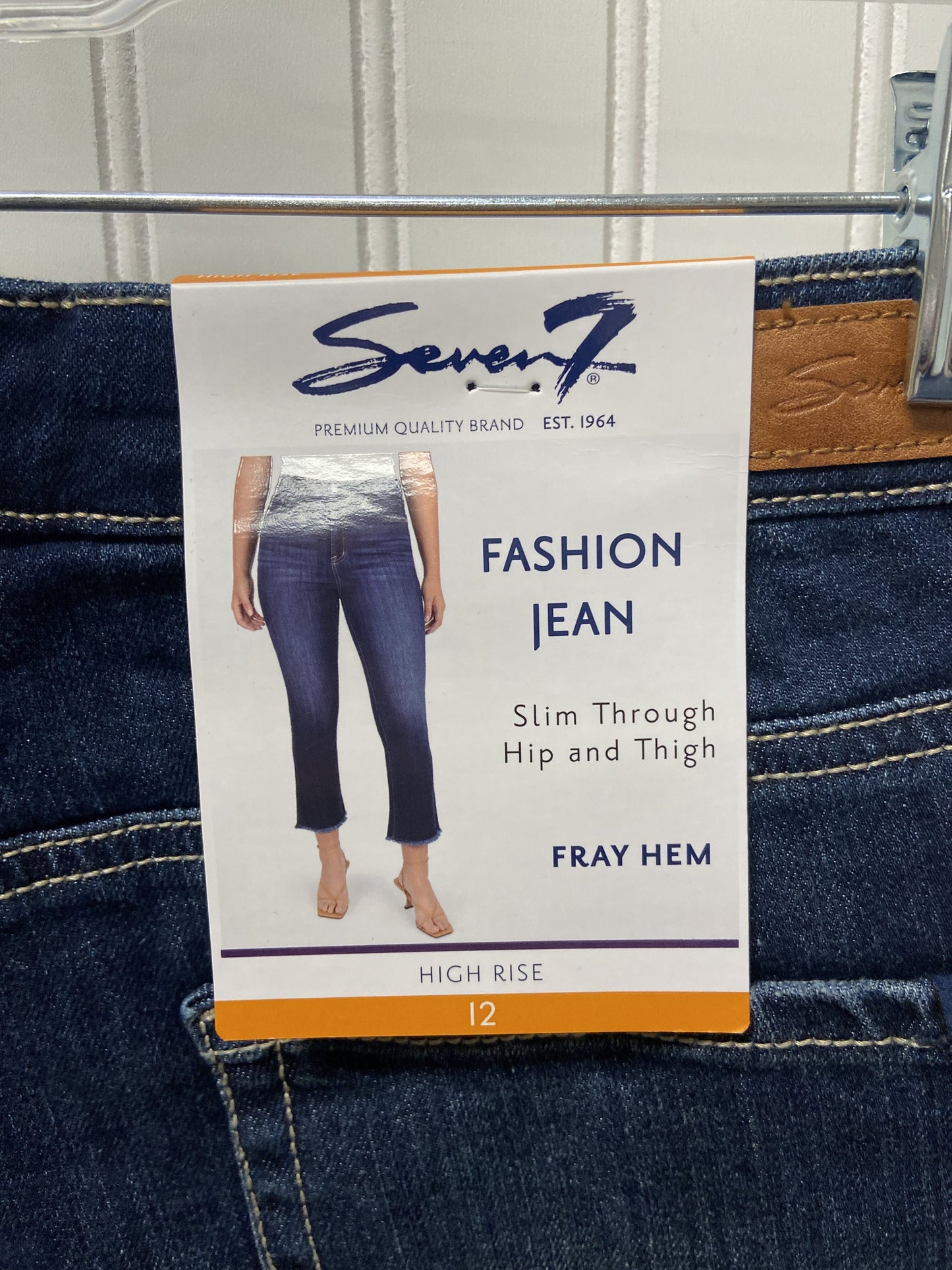 Jeans Straight By Seven 7  Size: 12