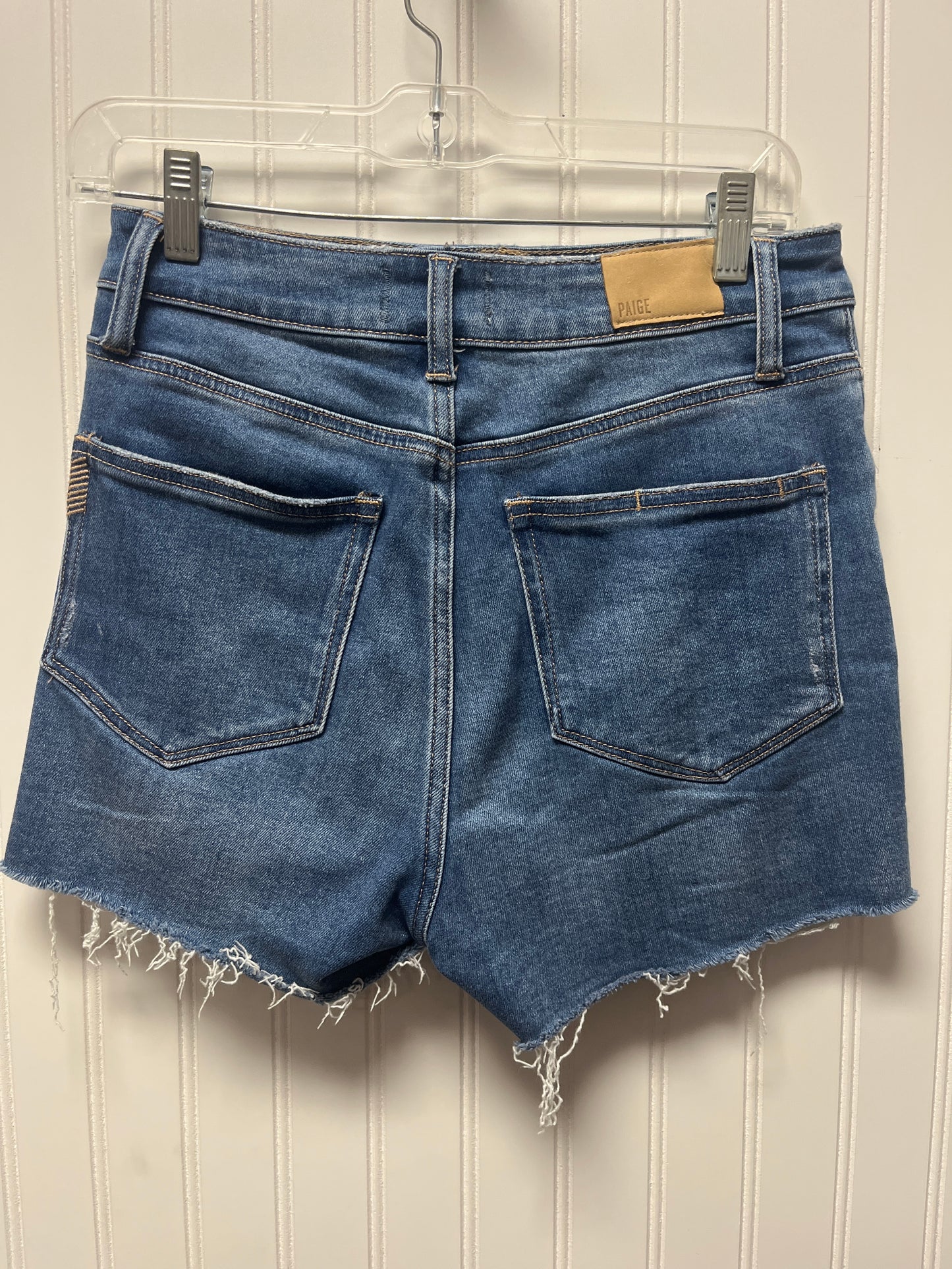 Shorts By Paige In Blue Denim, Size: 2