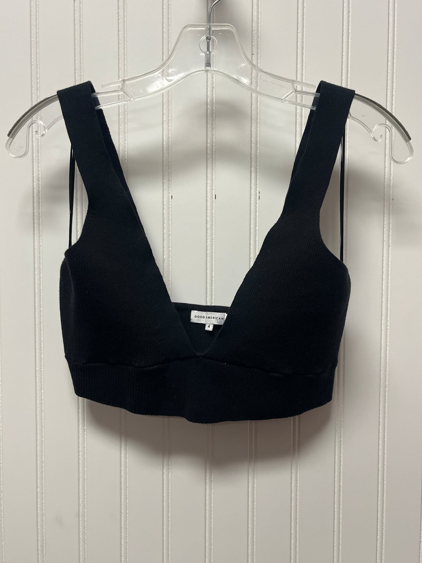 Bralette By Good American In Black, Size: S