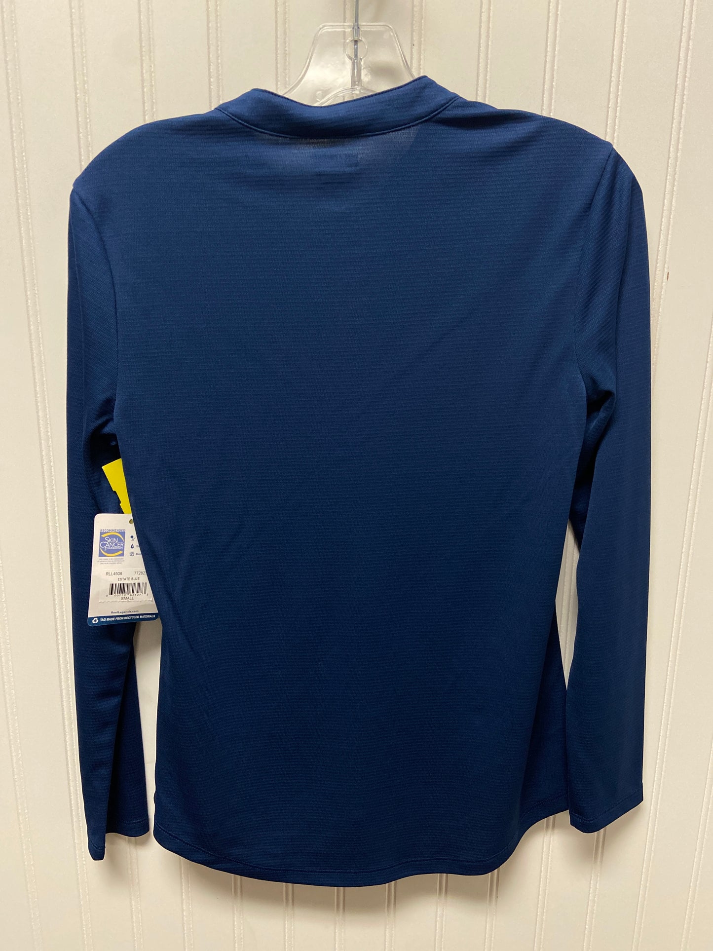 Athletic Top Long Sleeve Crewneck By Reel Legends In Navy, Size: S