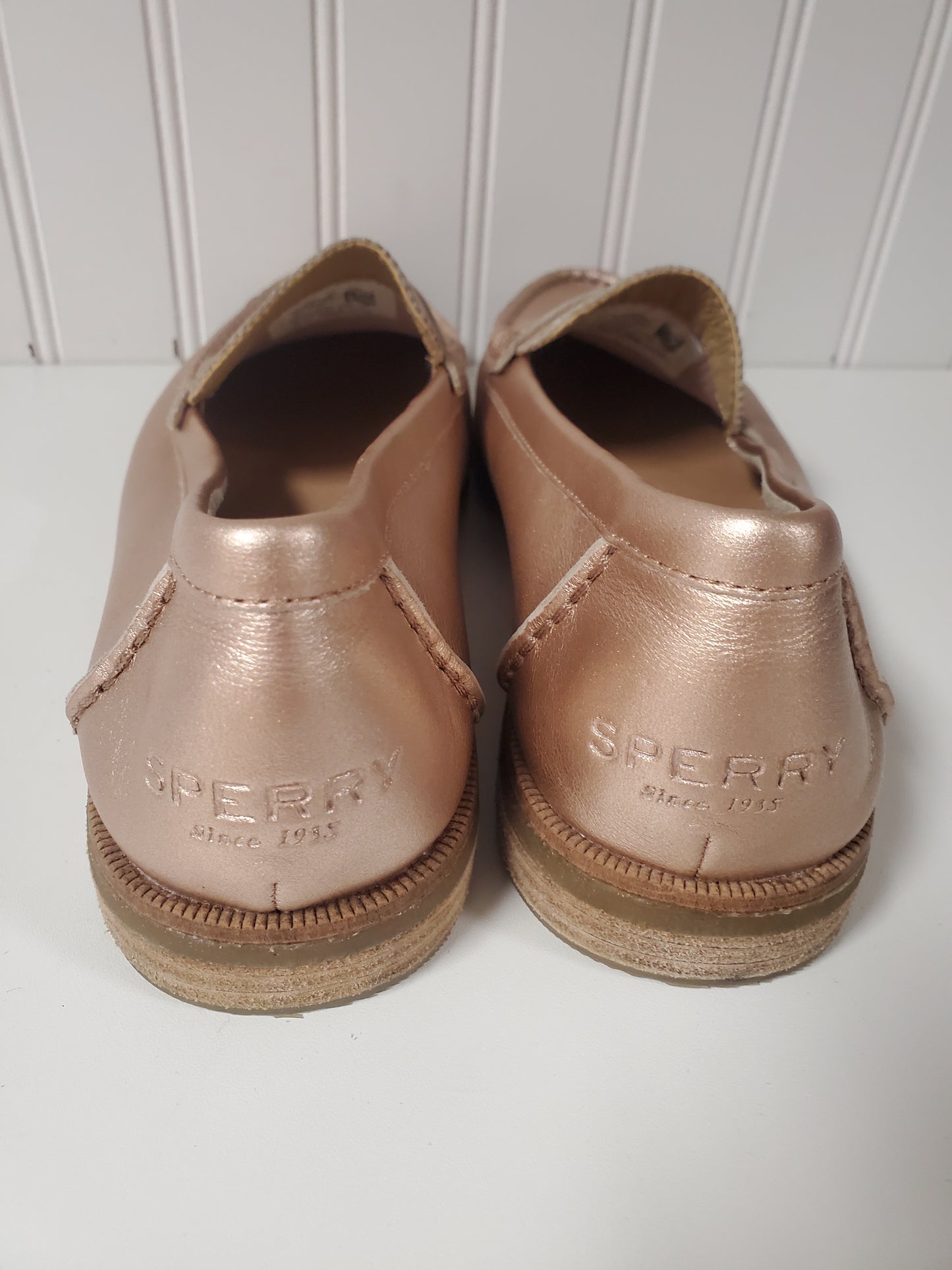 Shoes Flats By Sperry In Rose Gold, Size: 6.5