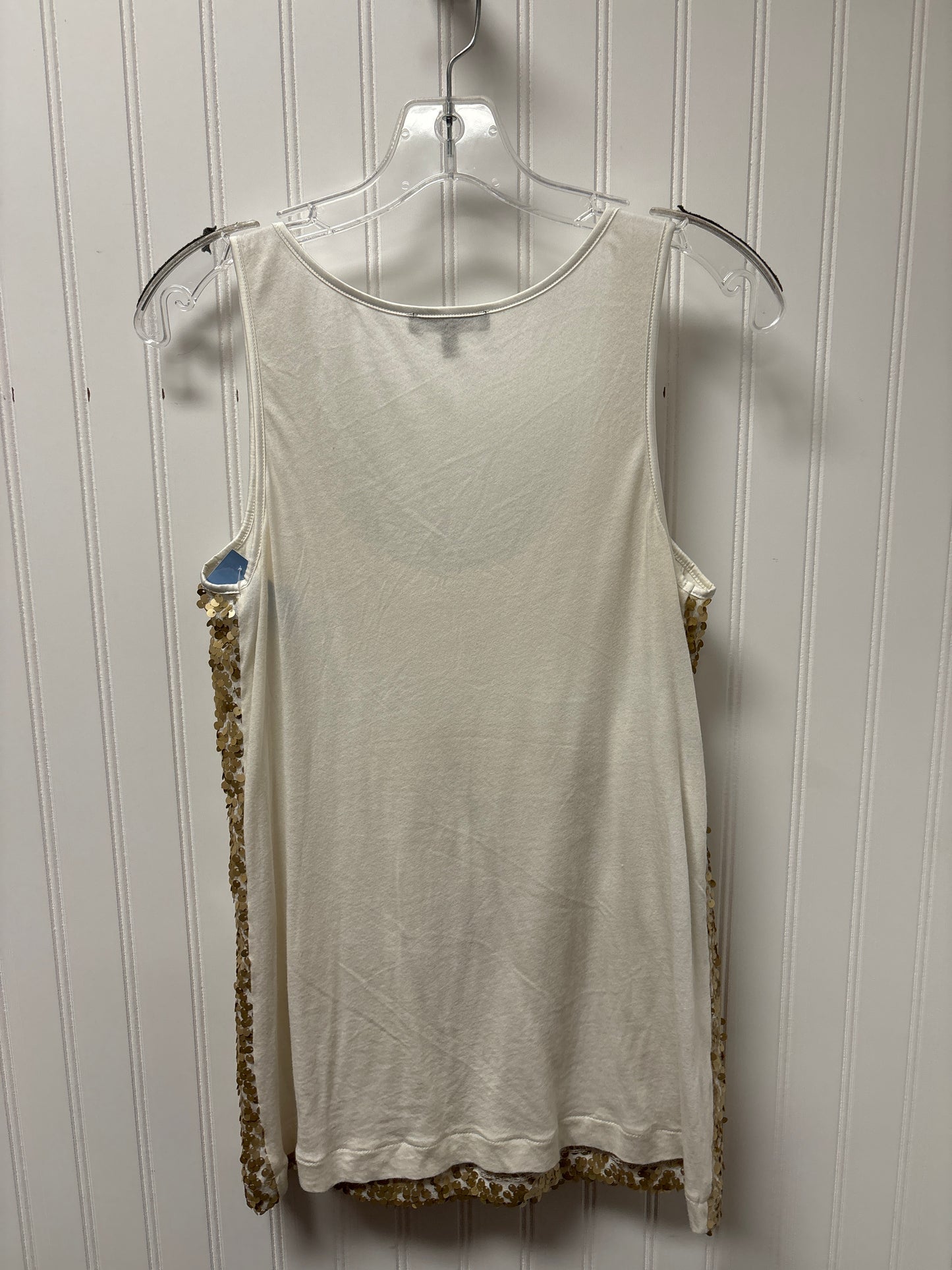 Top Sleeveless By Express In White, Size: M