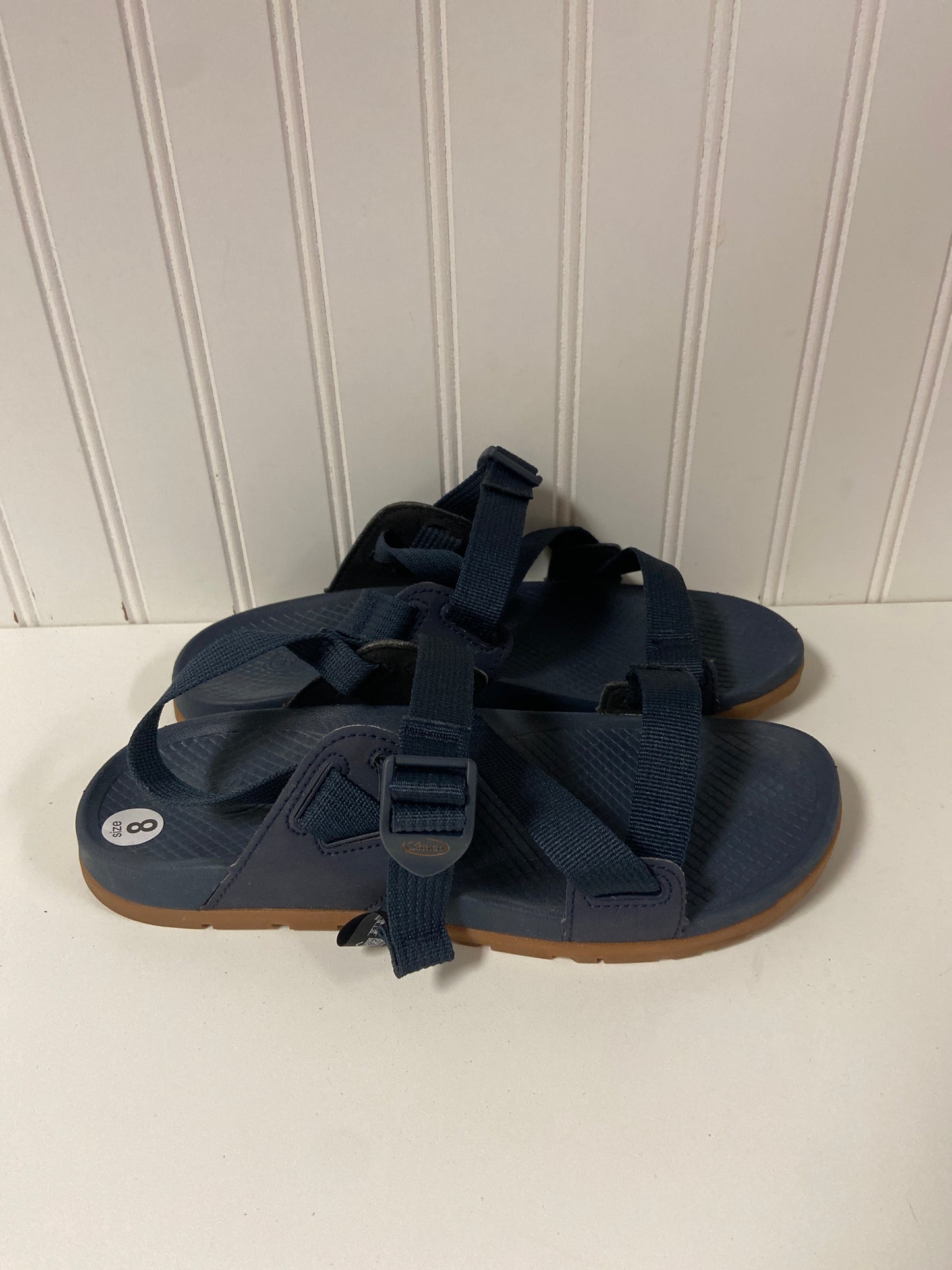 Sandals Flats By Chacos In Navy, Size: 8