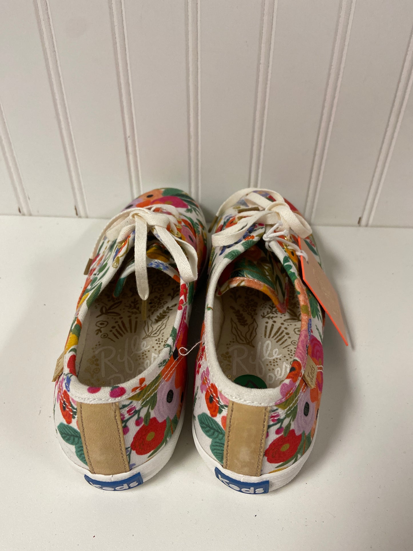 Shoes Sneakers By Keds In Floral Print, Size: