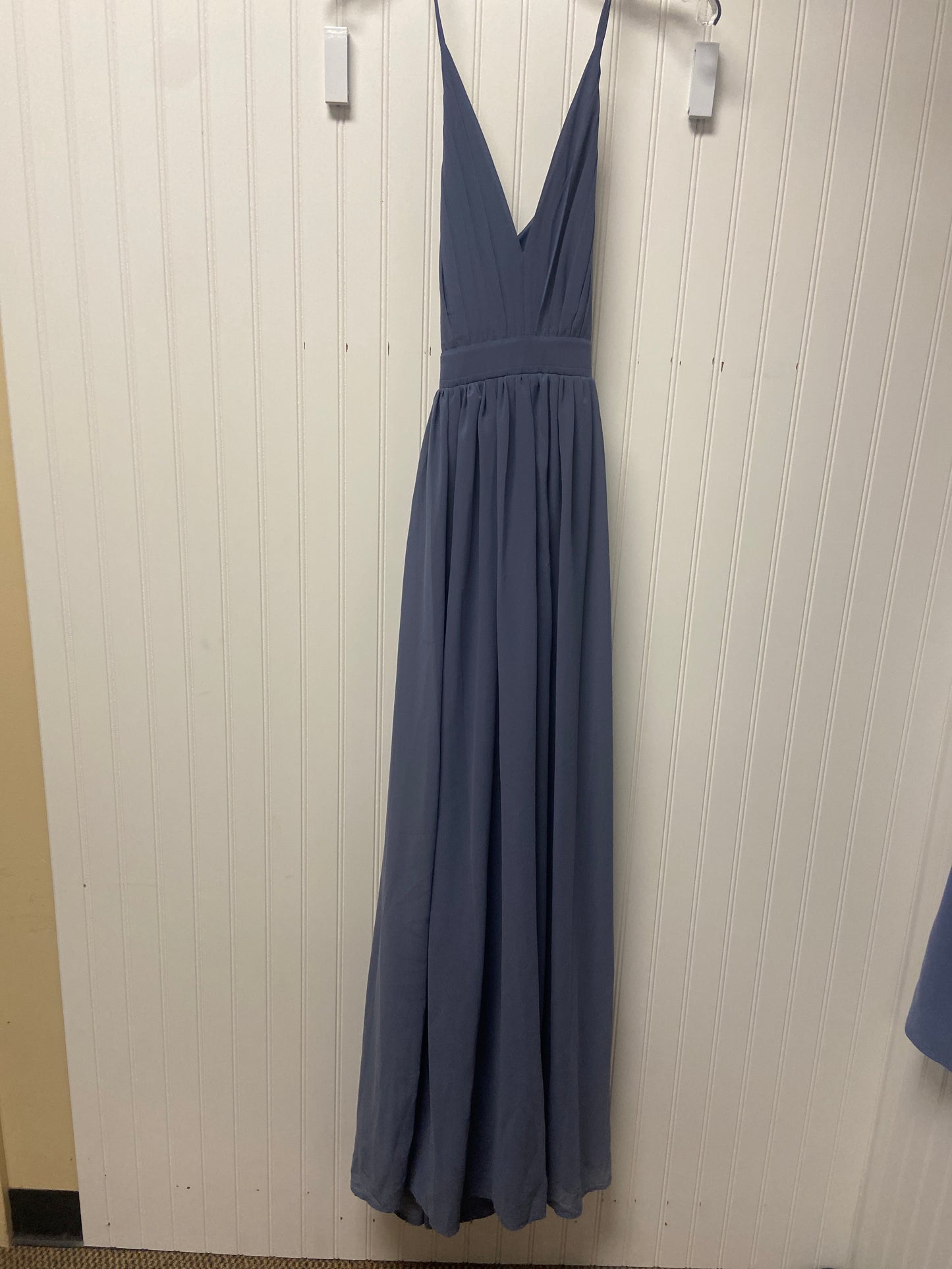 Dress Party Long By Clothes Mentor In Blue, Size: S