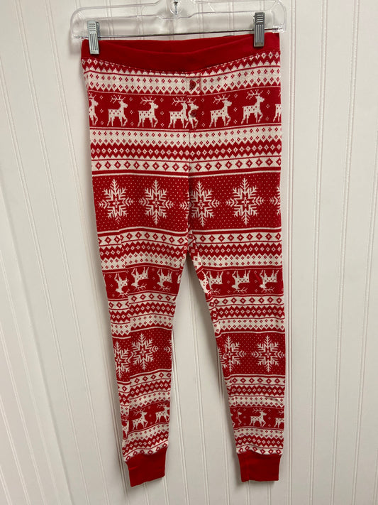 Pants Lounge By Old Navy In Red & White, Size: S