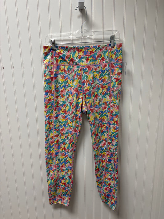 Athletic Leggings By Tuckernuck In Multi-colored, Size: L