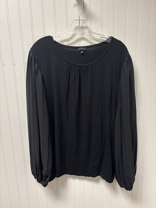 Top Long Sleeve By Talbots In Black, Size: Xl