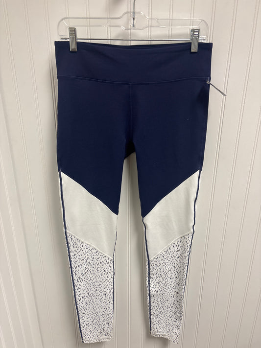 Athletic Leggings By Fabletics In Navy, Size: M