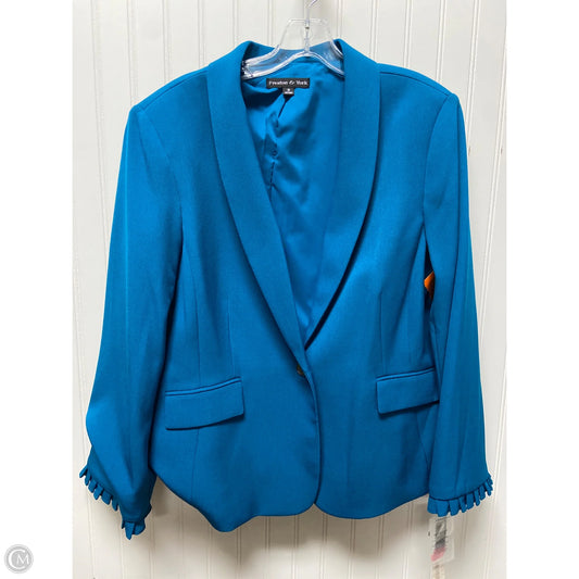 Blazer By Preston And New York In Blue, Size: 1x