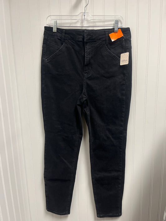 Jeans Skinny By We The Free In Black Denim, Size: 14