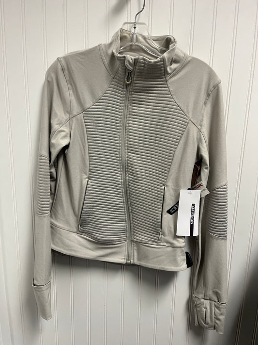 Athletic Jacket By Mondetta In Taupe, Size: S