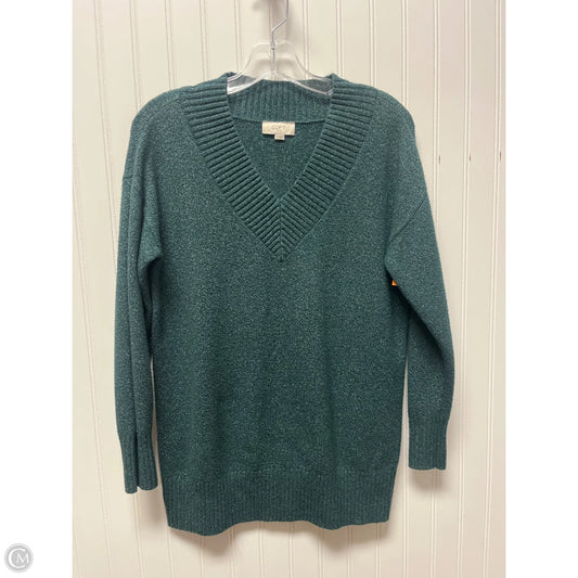 Sweater By Loft In Teal, Size: S