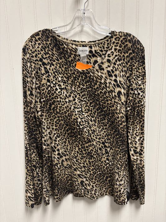 Top Long Sleeve Basic By Chicos  Size: L