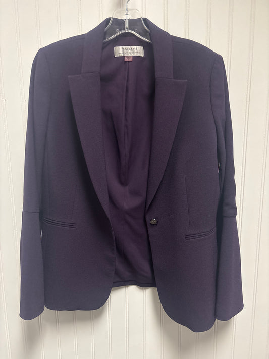 Blazer By Tahari By Arthur Levine In Purple, Size: S