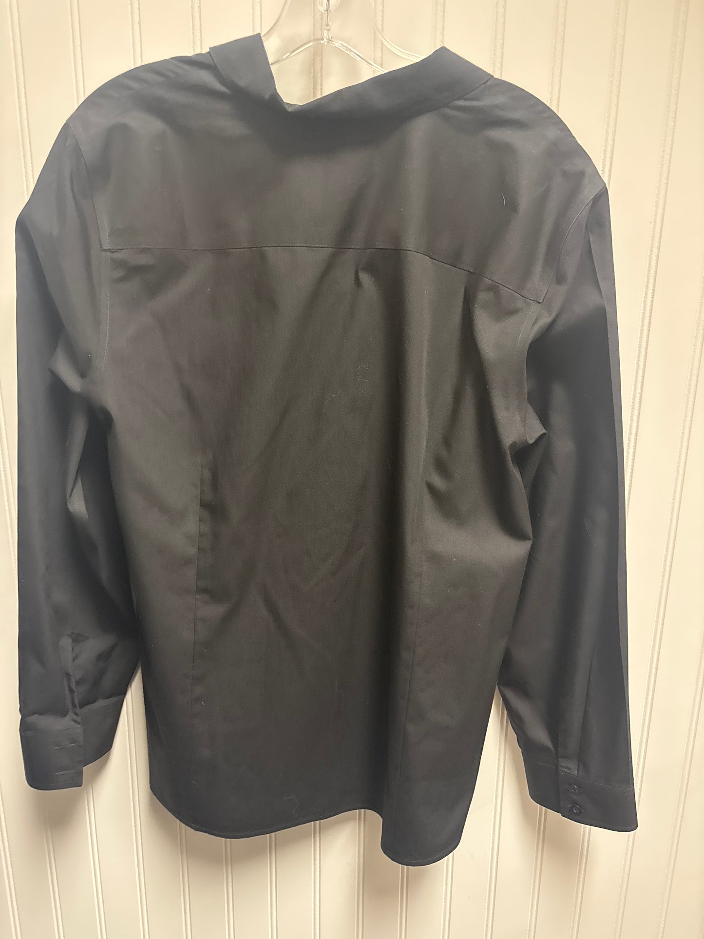 Top Long Sleeve By Chicos In Black, Size: Xl