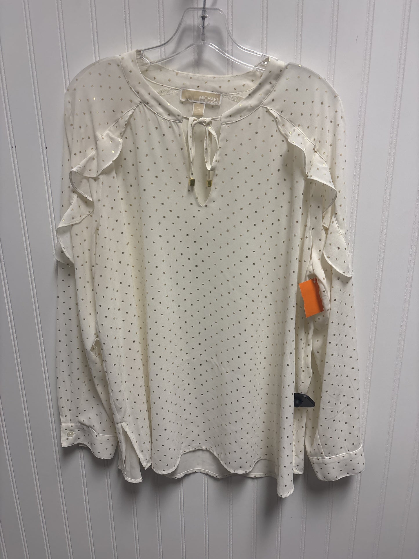 Blouse Long Sleeve By Michael By Michael Kors  Size: Xl