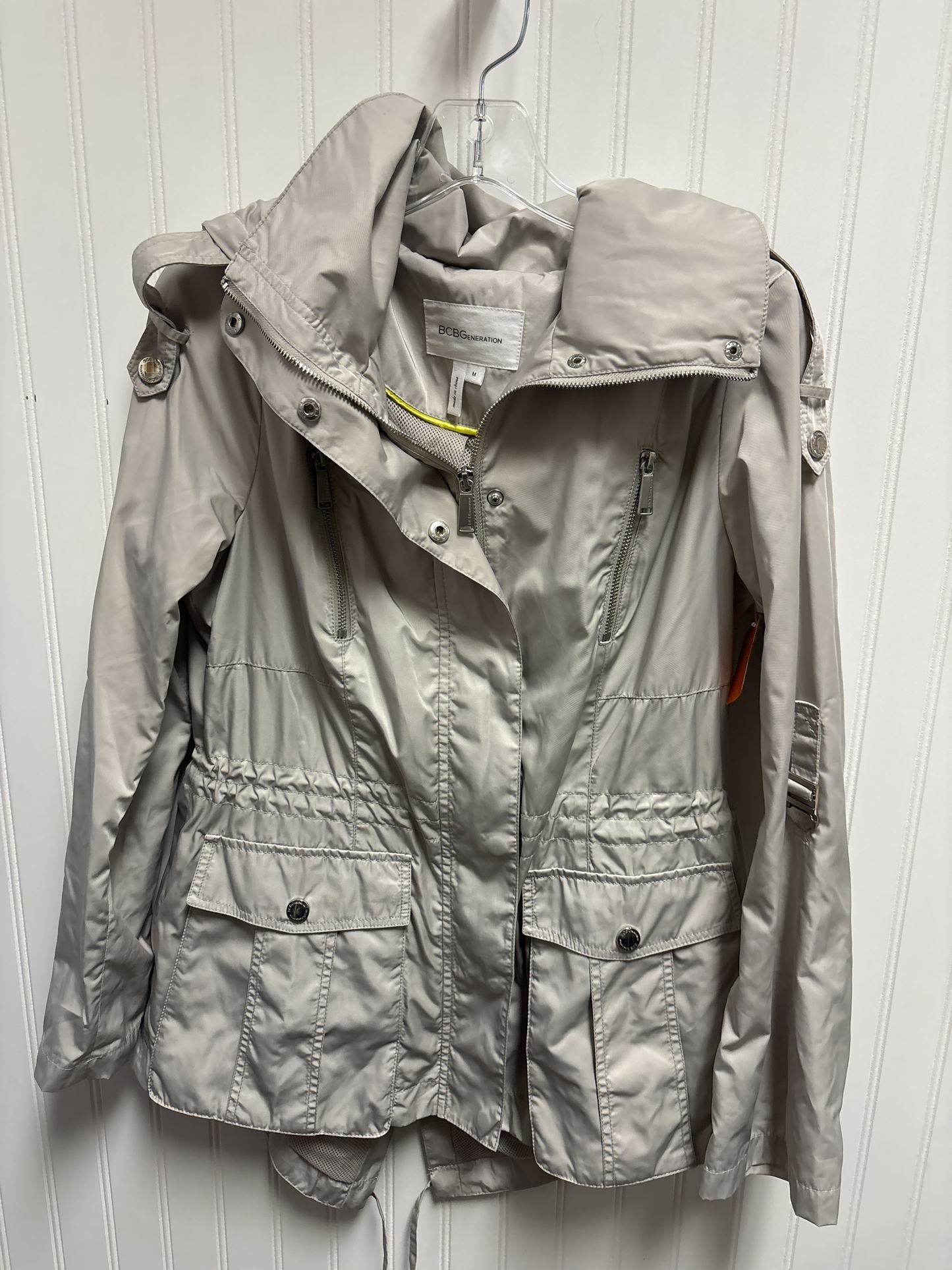 Coat Raincoat By Bcbgmaxazria  Size: M