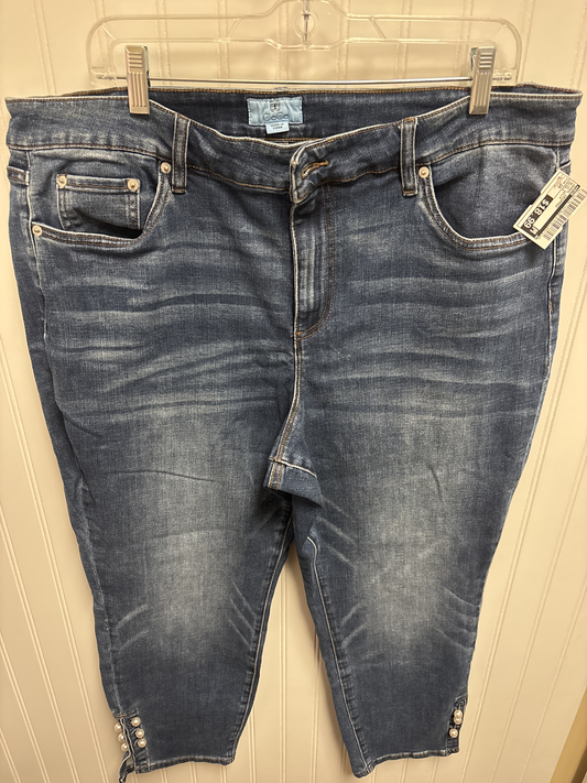 Jeans Cropped By Cece  Size: 20