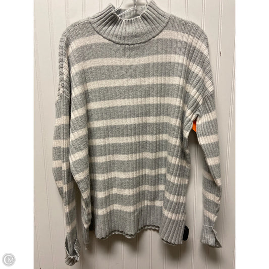 Sweater By Loft In Striped Pattern, Size: M