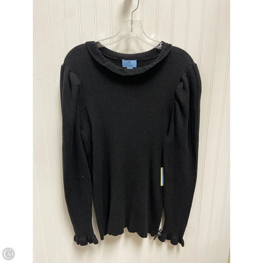 Sweater By Cece In Black, Size: 1x