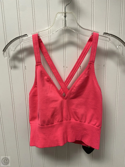 Athletic Bra By Free People In Pink, Size: M