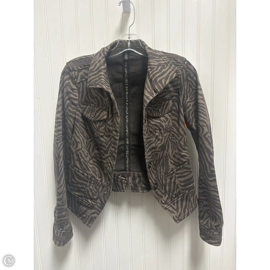 Jacket Moto By White House Black Market In Brown, Size: Xs