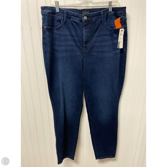 Jeans Jeggings By Talbots In Blue Denim, Size: 16