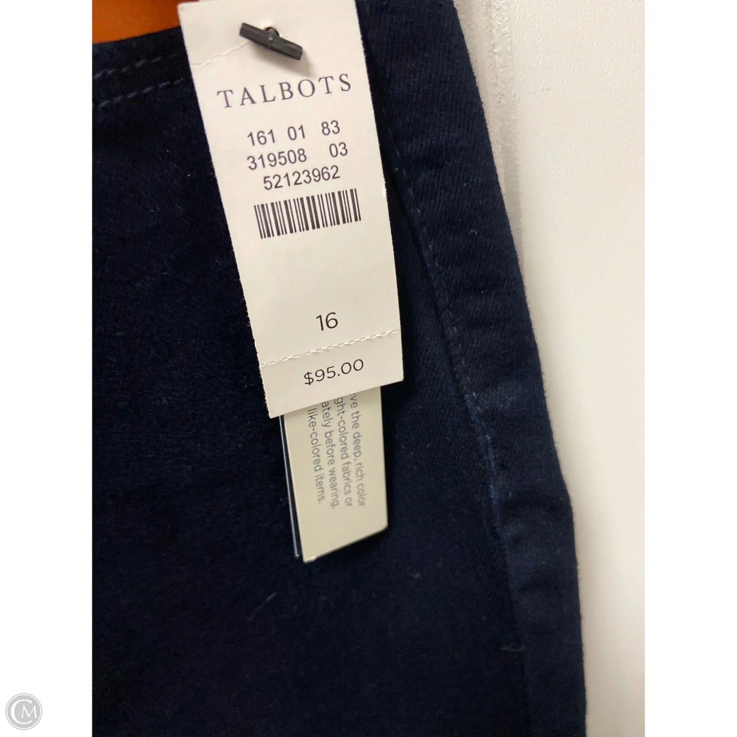Jeans Jeggings By Talbots In Blue Denim, Size: 16