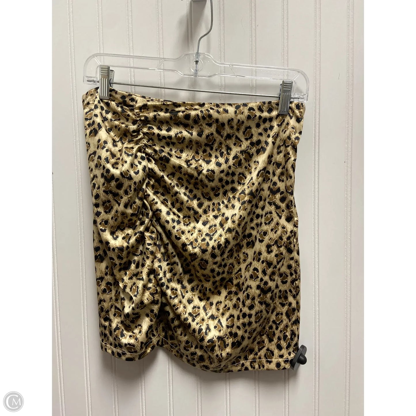 Skirt Mini & Short By Free People In Animal Print, Size: 8