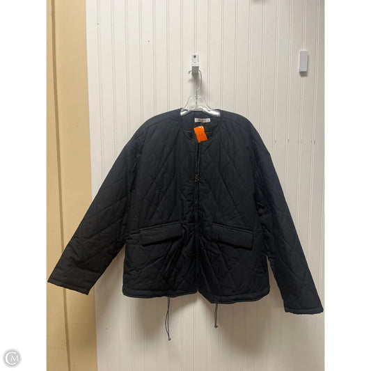 Jacket Puffer & Quilted By Cmc In Black, Size: M