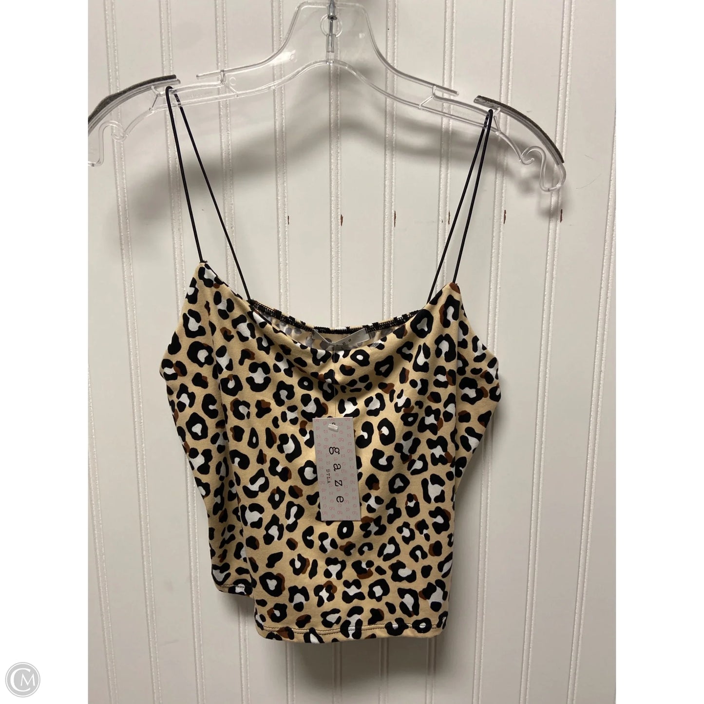 Tank Top By Gaze In Animal Print, Size: L