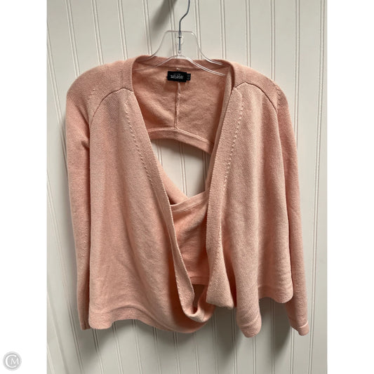 Sweater Cardigan Designer By Kate Spade In Pink, Size: M