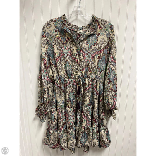 Dress Casual Short By Clothes Mentor In Taupe, Size: S