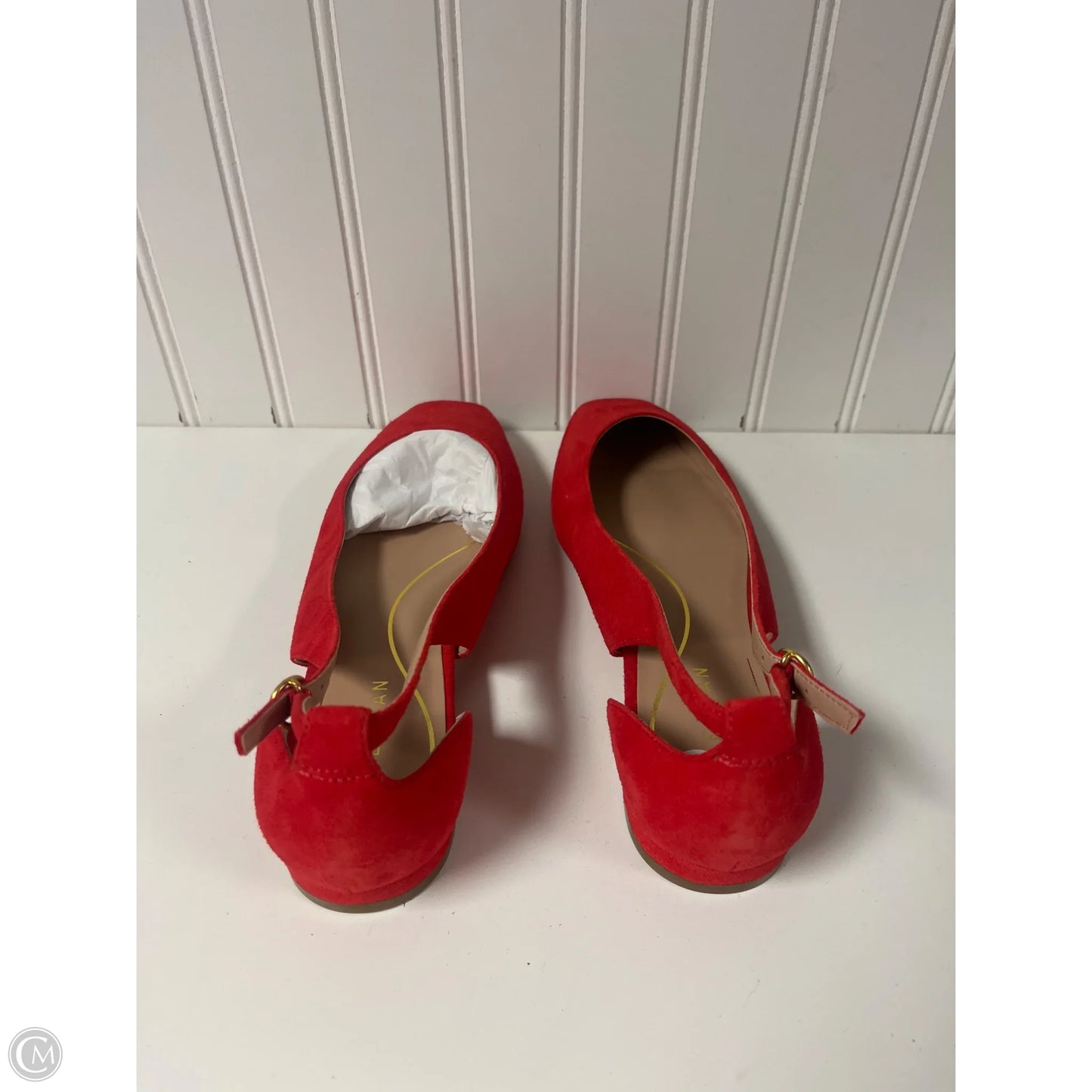 Shoes Flats By Cole-haan In Red, Size: 8.5