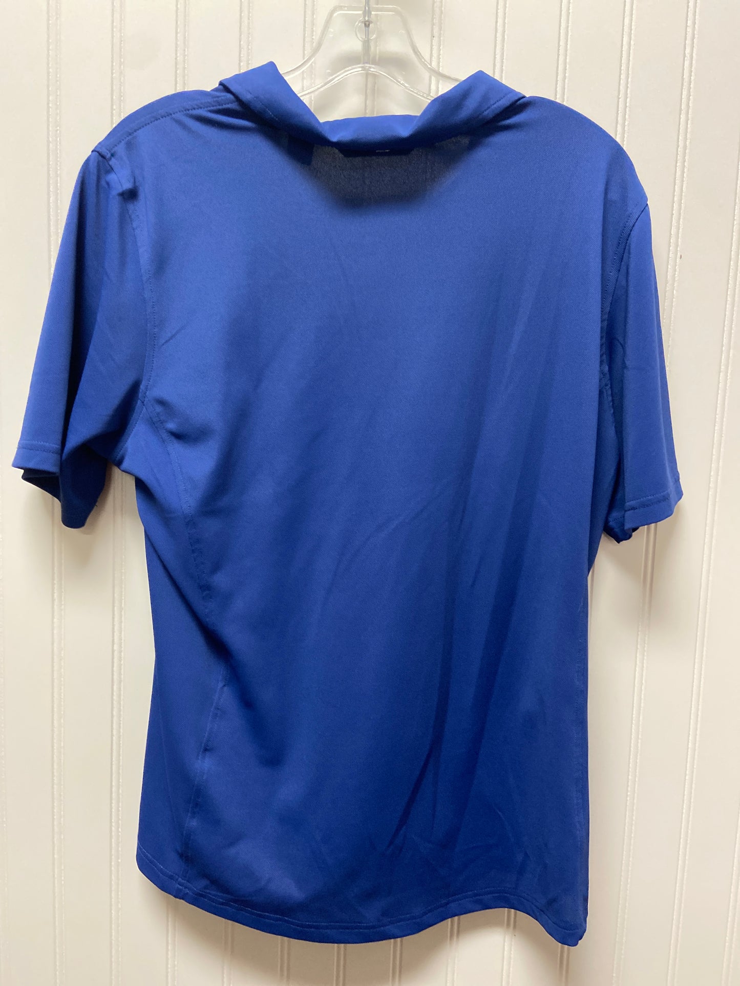 Blue Athletic Top Short Sleeve Cutter And Buck, Size Xl