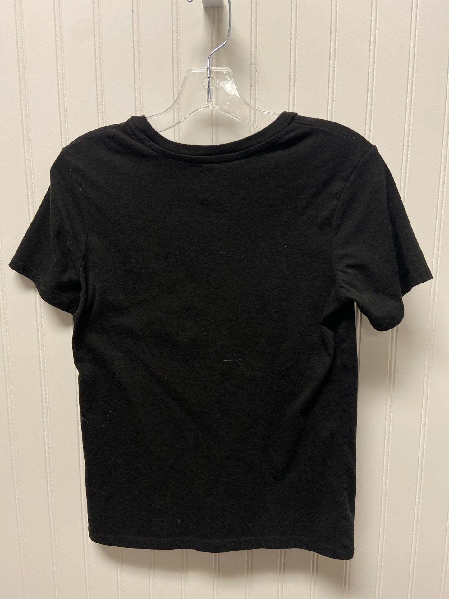 Black Top Short Sleeve Disney Store, Size Xs