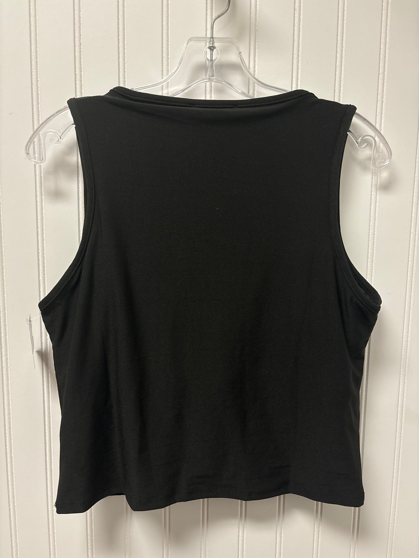 Black Athletic Tank Top Clothes Mentor, Size 1x