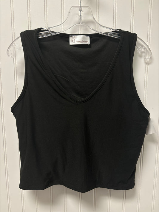 Black Athletic Tank Top Clothes Mentor, Size 1x