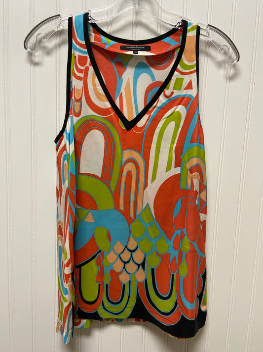 Multi-colored Top Sleeveless Designer Nanette Lepore, Size Xs