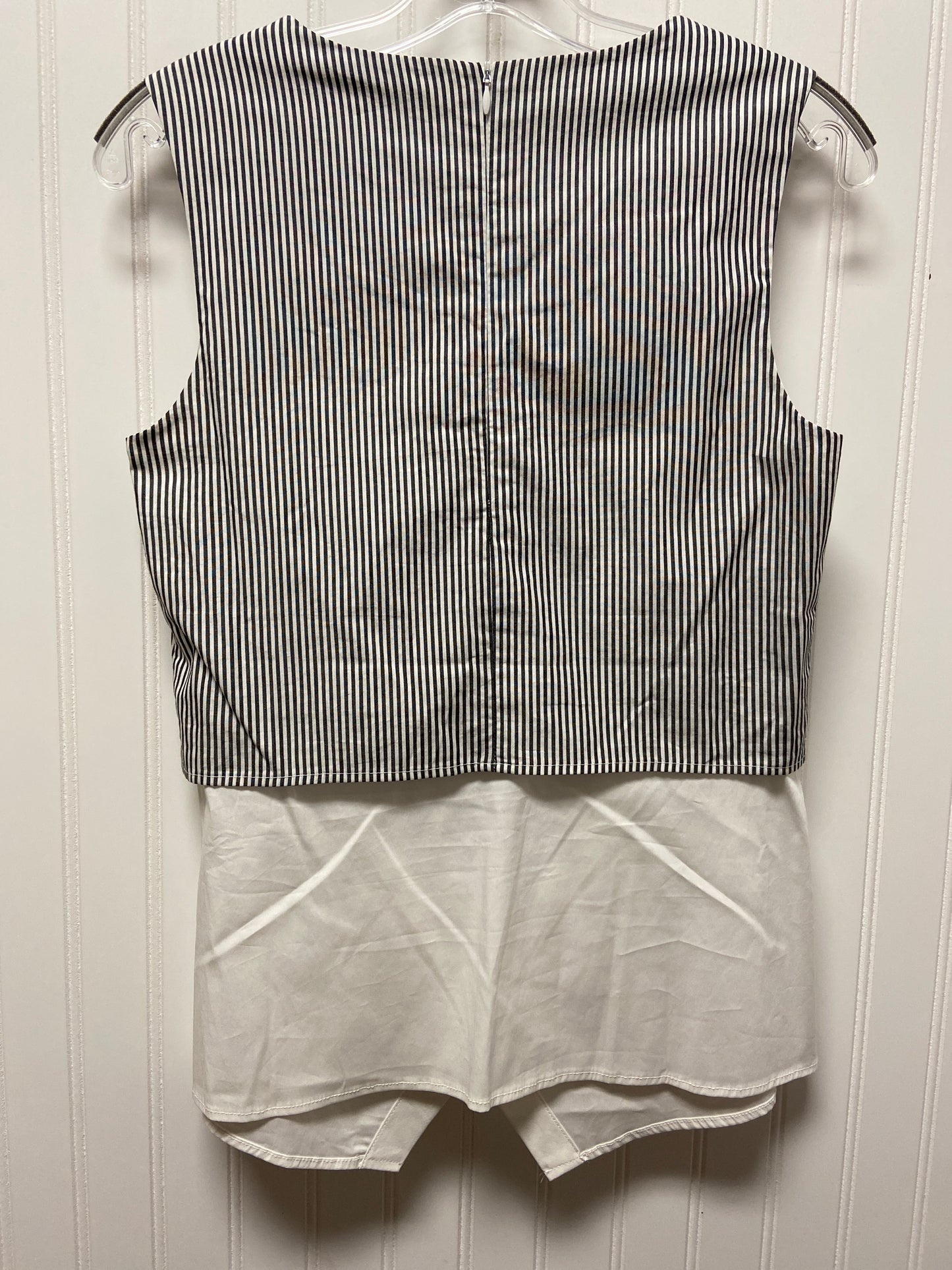 Striped Pattern Top Sleeveless Bailey 44, Size S