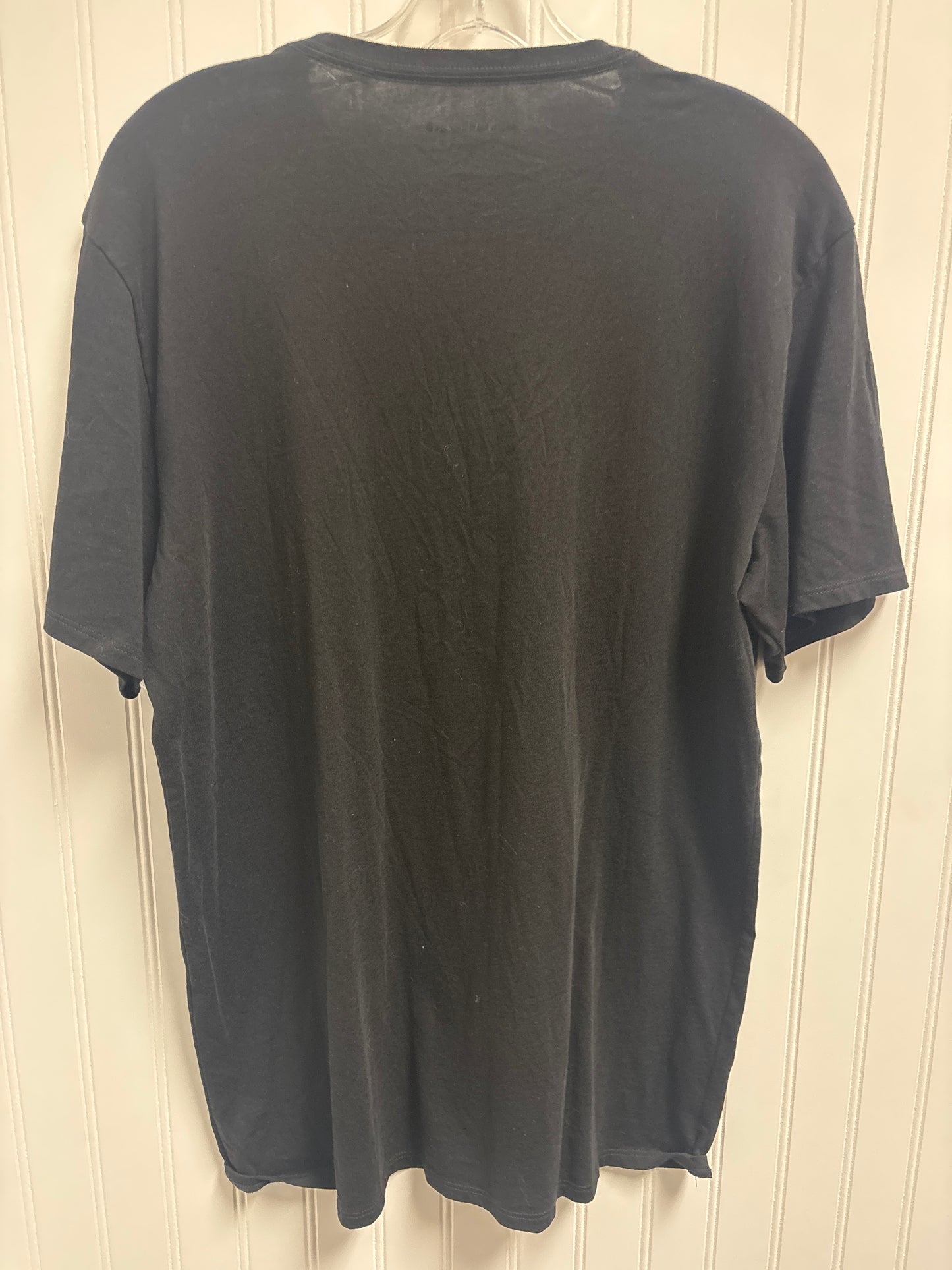 Top Short Sleeve By Karl Lagerfeld In Black, Size: M