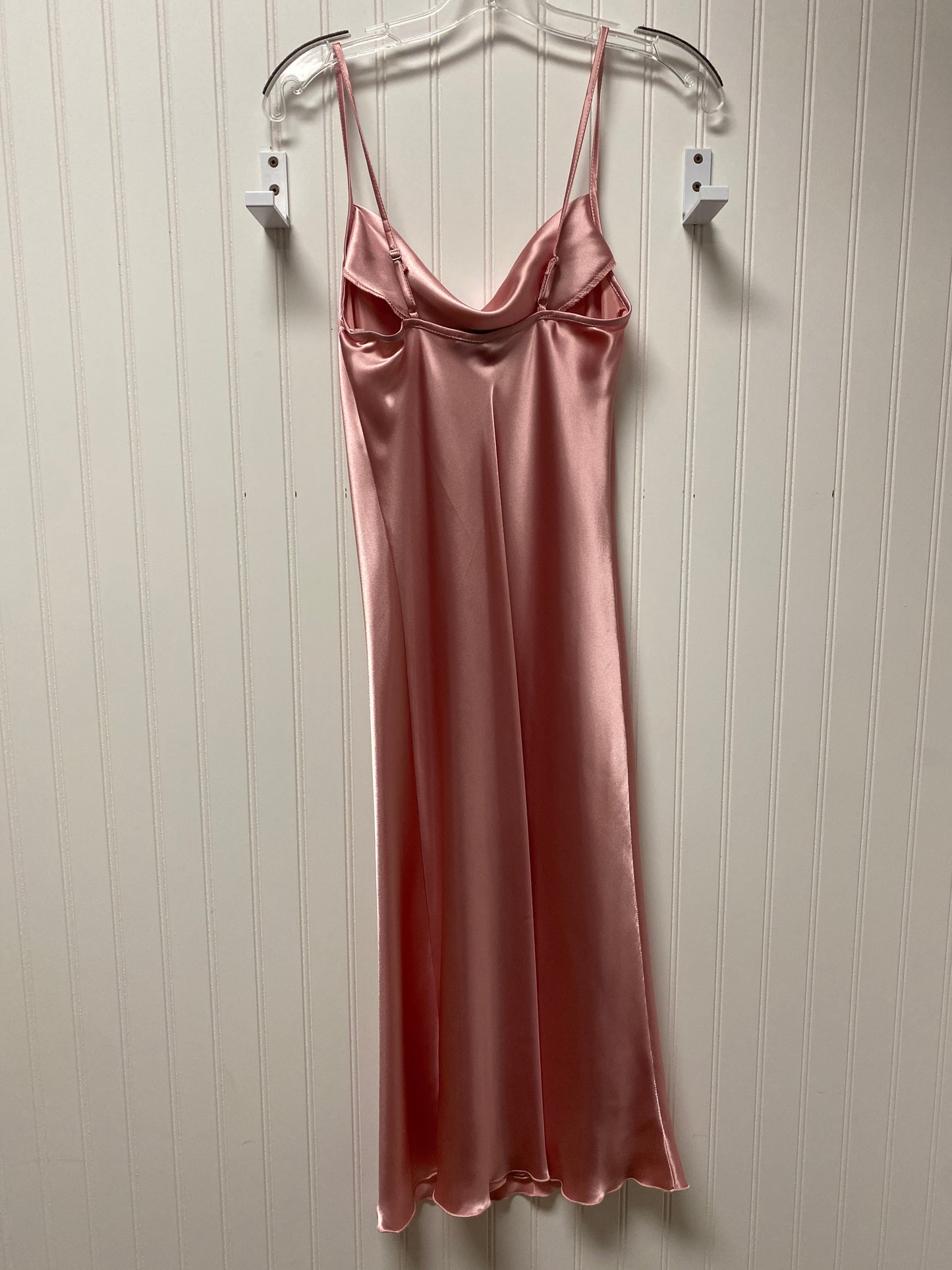 Dress Party Midi By Bebe In Pink, Size: Xs