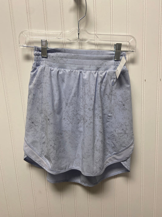 Athletic Skort By Lululemon In Blue, Size: 2