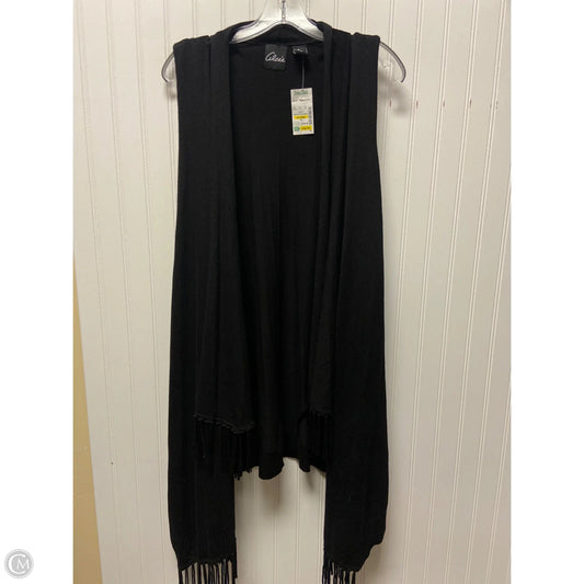Cardigan By Clothes Mentor In Black, Size: Xl