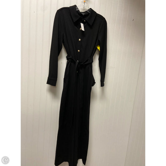Jumpsuit By Talbots In Black & Gold, Size: Mp