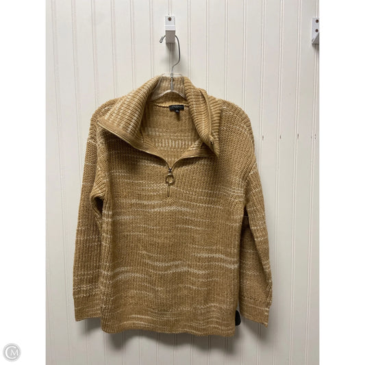 Sweater By Talbots In Tan, Size: Mp