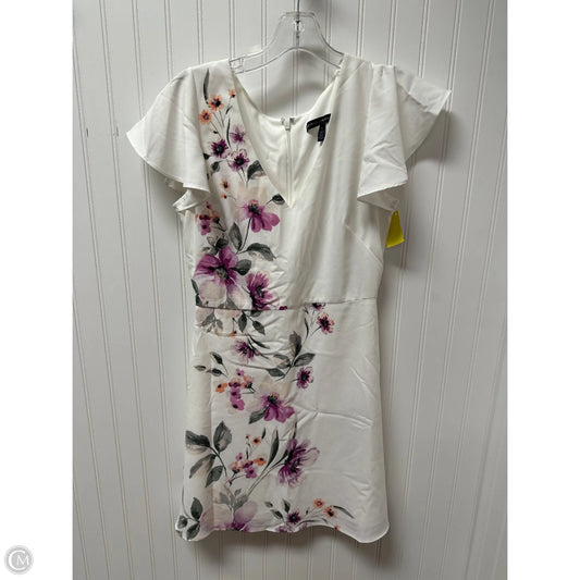 Dress Party Short By White House Black Market In Floral Print, Size: Xs